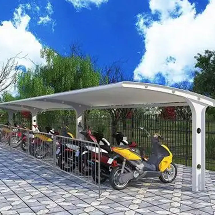 横峰县膜结构电动车棚